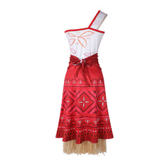 Moana Costume for Adults & Kids, Oceanic Princess Dress Up Set - Halloweez