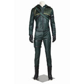 Halloweez Green Arrow Cosplay Accessories Set – Mask, Gloves, Holster, Belt, Bag - Halloweez