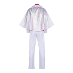 Elvis Presley Rock and Roll Cosplay Costume for Halloween Party and Stage Performance - Halloweez