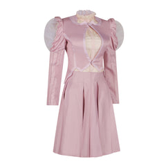 Wicked Witch of the West Cosplay Costume - Glinda Movie Style Halloween Performance Dress - Halloweez