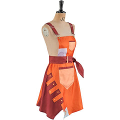 Halloweez Apron - The Owl House Cosplay Costume, Golden Guard Kitchen Cooking Apron for Adults - Halloweez