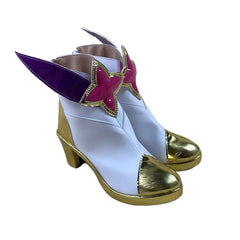 1739 League of Legends Star Guardian Ahri Cosplay Shoes for Anime Conventions - Halloweez