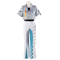 Rainbow Club VTuber Kaida Haru Anime Cosplay Casual Unisex Outfit - Nijisanji Cosplay Costume - Halloweez