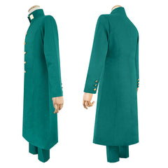Anime JoJo's Bizarre Adventure Kakyoin Noriaki Full Battle Costume Cosplay Set - Halloweez