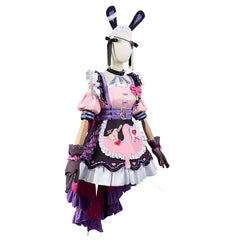 VTuber Host Maria Marionette Anime Sweet Maid Costume - Perfect for Cosplay Enthusiasts - Halloweez