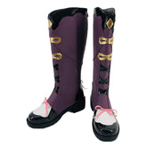 Genshin Impact Yun Jin COS Shoes Anime High Heels Cosplay Boots for Convention Performance - Halloweez