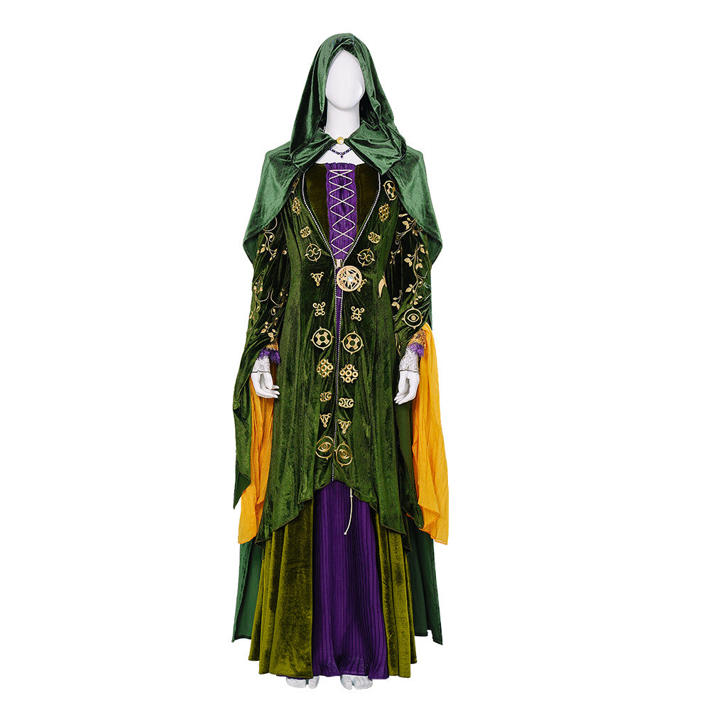 Halloweez Winifred Sanderson Witch Costume for Hocus Pocus 2 Themed Halloween Parties - Halloweez