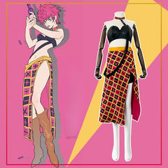 JOJO's Bizarre Adventure: Golden Wind Trish Una Cosplay Costume for Women - Halloweez