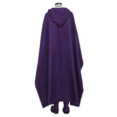 Halloweez Teen Titans Raven Cosplay Costume - Superhero Comic Cape & Unitard Outfit - Halloweez