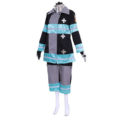 Halloweez Fire Force Enen no Shouboutai Tamaki Battle Suit Cosplay Costume - Halloweez