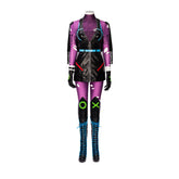 Halloweez Alexis Kaye Cosplay Costume - Exclusive Purple Leather Suit - Halloweez