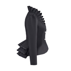 Edward Black Coat Cosplay Costume - Premium Replica for Conventions & Halloween - Halloweez