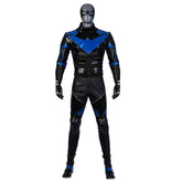 Halloweez Nightwing Cosplay Costume - Batman Gotham Knights Film Inspired Halloween Outfit - Halloweez