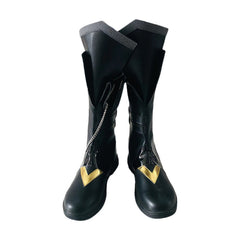 36 Genshin Impact Tartaglia (Childe) Cosplay Boots - Authentic Cos Shoes for Game Fans - Halloweez