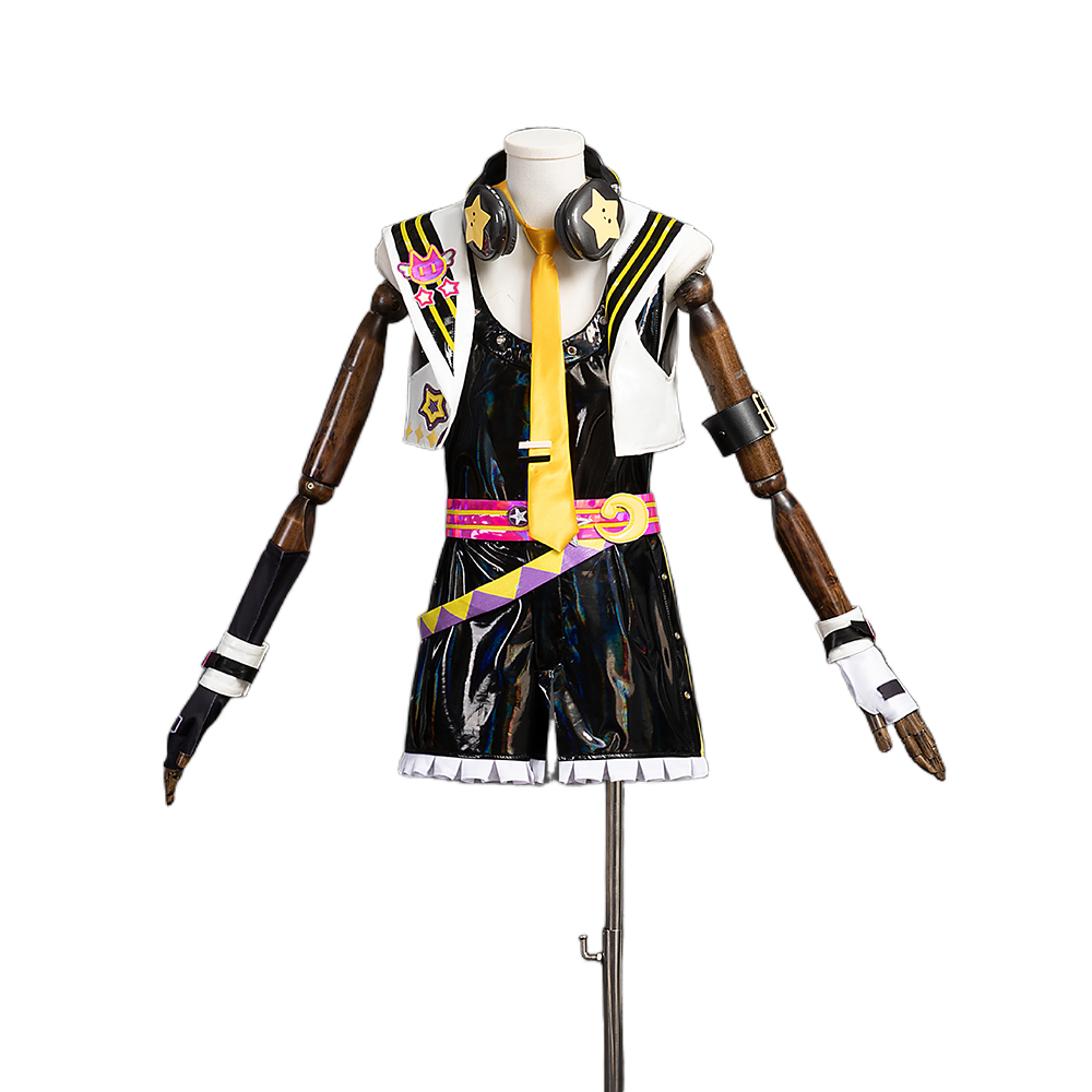 Halloweez Muse Dash Len & Rin Cosplay Outfits | Complete Magical Concert Show Ensemble - Halloweez