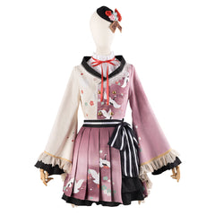 Project Sekai Akiyama Mizuki Cosplay Costume Anime Japanese Kimono Outfit - Halloweez