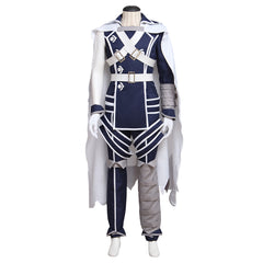 Halloweez Fire Emblem Awakening Chrom Cosplay Costume | Royal Combat Uniform with Cloak - Halloweez