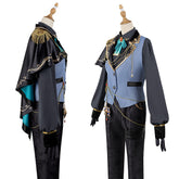 World Project PJSK Asahina Mafuyu Cosplay Costume Anime Maid Uniform Set - Halloweez