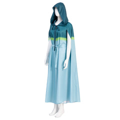 Halloweez Jane Foster Valkyrie Cosplay Costume - Inspired by Love and Thunder Movie, Complete with Cape and Hooded Cloak - Halloweez