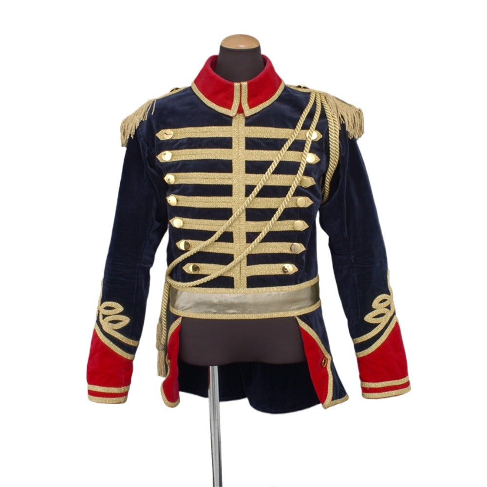 Historical Military Officer Cosplay Costume - Majestic Ballet Musical Jacket with Hat | Halloweez - Halloweez