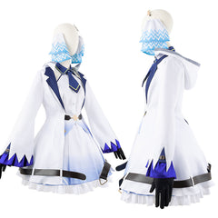 Uma Musume Mejiro Dober Cosplay Costume White Dress Set Anime Game Outfit - Halloweez