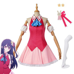 Halloweez Hoshino Ai Cosplay Costume Full Set with Wig for Authentic Role Play - Halloweez