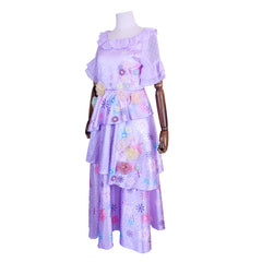 Encanto Princess Isabela Cosplay Costume for Kids - Magical Movie Dress - Halloweez