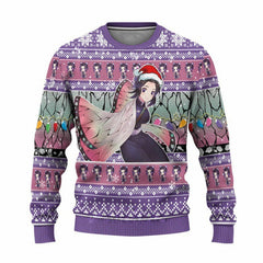 New Demon Slayer 3D Print Casual Loose Fit Christmas Sweatshirt - Halloweez