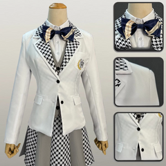 Blue Lock White Treasure High School Uniform Cosplay Costume, Custom Made
