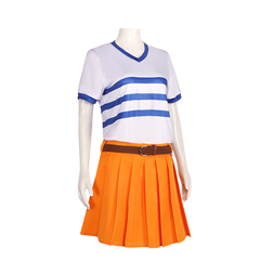 One Piece Nami Cosplay Costume - Anime Cosplay Outfit for Halloween, Conventions, and Role Play Performance