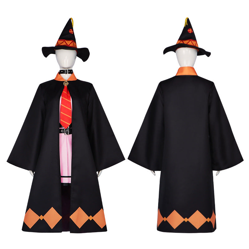 Megumin Explosion Magic Cosplay Costume - KonoSuba Anime Performance Robe Set - Halloweez