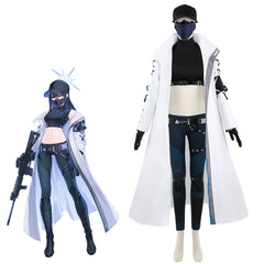Blue Archive Maekawa Saori Long Sleeve Windbreaker Anime Cosplay Costume - Halloweez