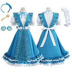 Identity V Journalist Alice in Dreamland Deduction Star Cosplay Costume - Halloweez
