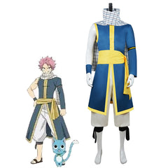 Fairy Tail: 100 Years Quest Natsu Dragneel Cosplay Costume - 2D Role-Playing Clothing for Anime Fans - Halloweez