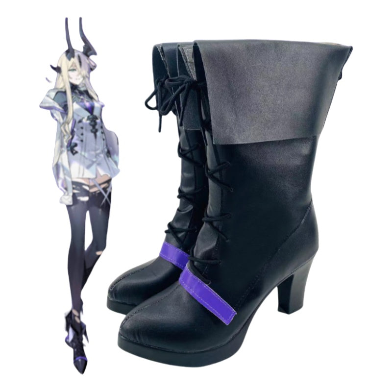 Arknights Eblana Cosplay Shoes for Anime Conventions and Performances - Halloweez