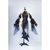 Stunning Ganyu Cheongsam Cosplay Costume - Halloweez Shen He Edition for Festivals - Halloweez
