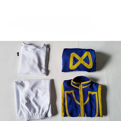 Hunter x Hunter Kurapika Blue Uniform Cosplay Costume