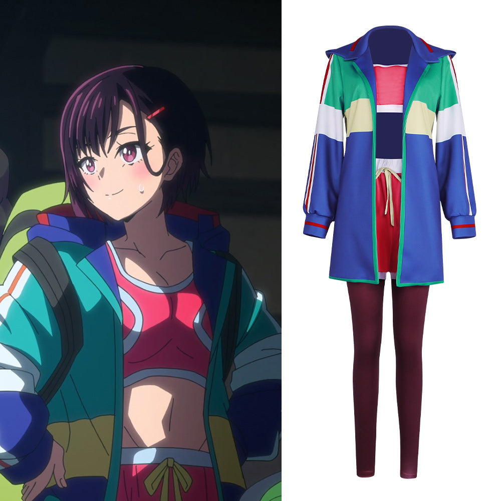 Zom 100 cosplay costume Akira Tendo Mikazuki Shizuka cosplay anime stage performance sport suit - Halloweez