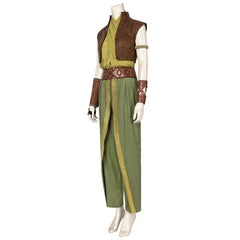 Halloweez Raya Cosplay Costume - Adventure Outfit Cape Vest Full Set for Women - Halloweez