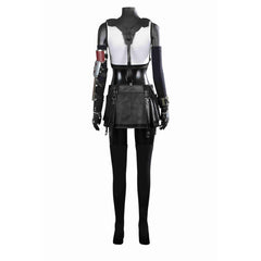 Halloweez Tifa Lockhart Cosplay Set - Complete Outfit with Wig, Shoes, and Accessories for Final Fantasy VII - Halloweez