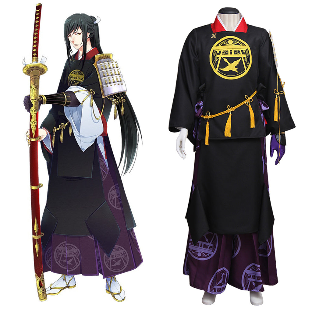 Halloweez Shinsuke Cosplay Costume | Premium Touken Ranbu Outfit - Halloweez