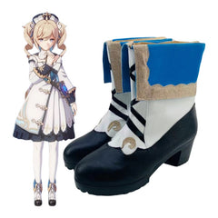 Genshin Impact Barbara Cosplay Shoes for Anime Conventions and Performances - Halloweez