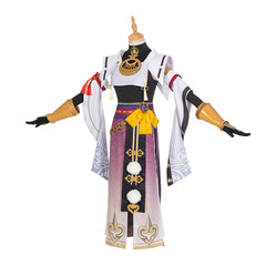 Halloweez Kujou Sara - Custom-Made Genshin Impact Cosplay Costume for Anime Enthusiasts - Halloweez