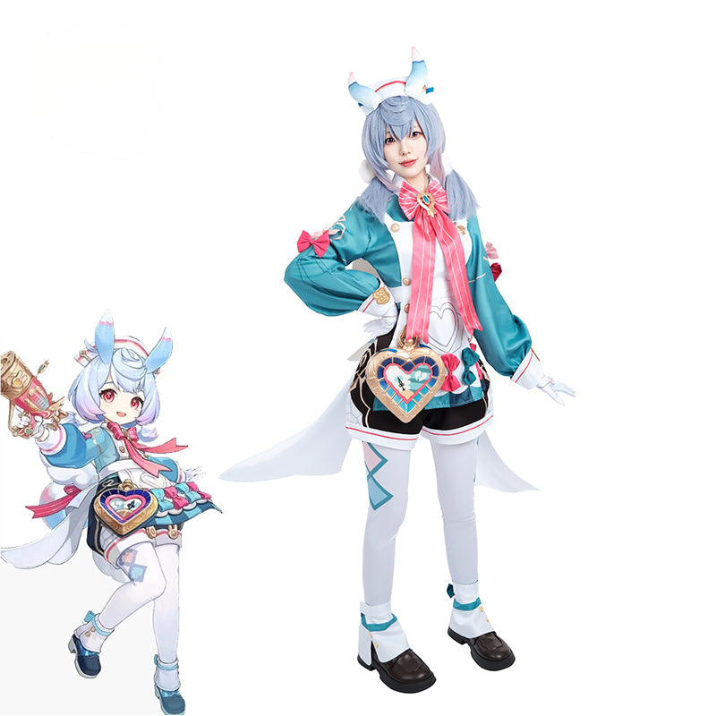 Halloweez Genshin Impact Fontaine Sigewinne Cosplay Costume - Halloween Nurse Outfit for Women - Halloweez