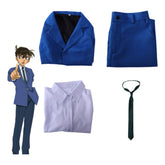 Conan Kudo Shinichi Cosplay Costume Haibara Ai Mihu High School Uniform Anime Cosplay Outfit for Men Japanese Style - Halloweez