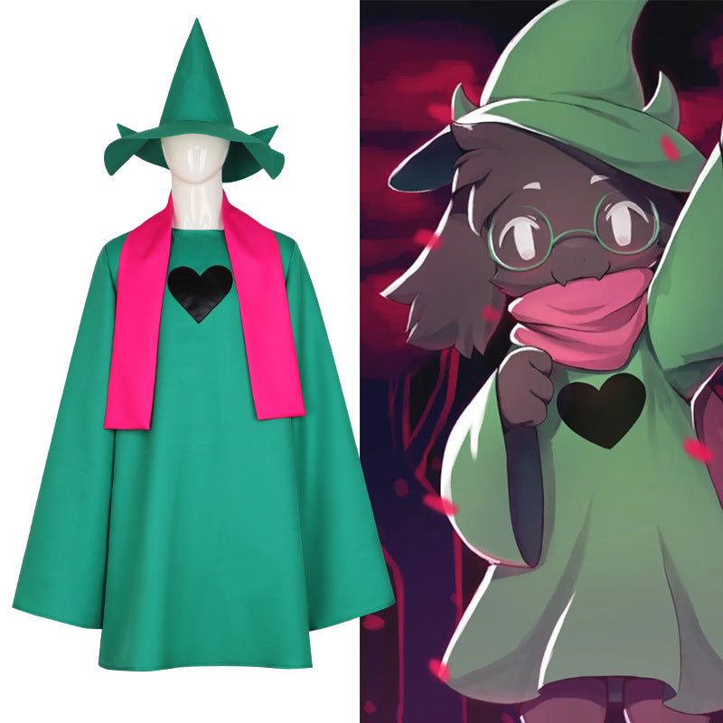 Deltarune Ralsei Cosplay Costume - High Quality Game Character Outfit - Halloweez