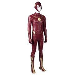 Halloweez 2023 Halloween Flash Barry Allen Cosplay Costume Bodysuit Set - Halloweez