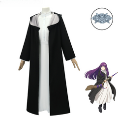 Frieren Cosplay Costume, Custom Frieren Fern Himmel Outfit for Halloween Comic Con