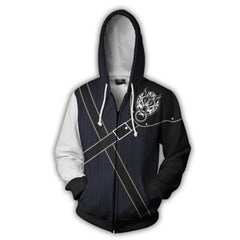 Halloweez FF7 Remake Cloud Strife Cosplay Sweatshirt - Perfect for Halloween & Carnivals - Halloweez