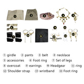 Halloweez Men's Ganondorf Cosplay Battle Suit with Accessories for Halloween Carnival - Halloweez